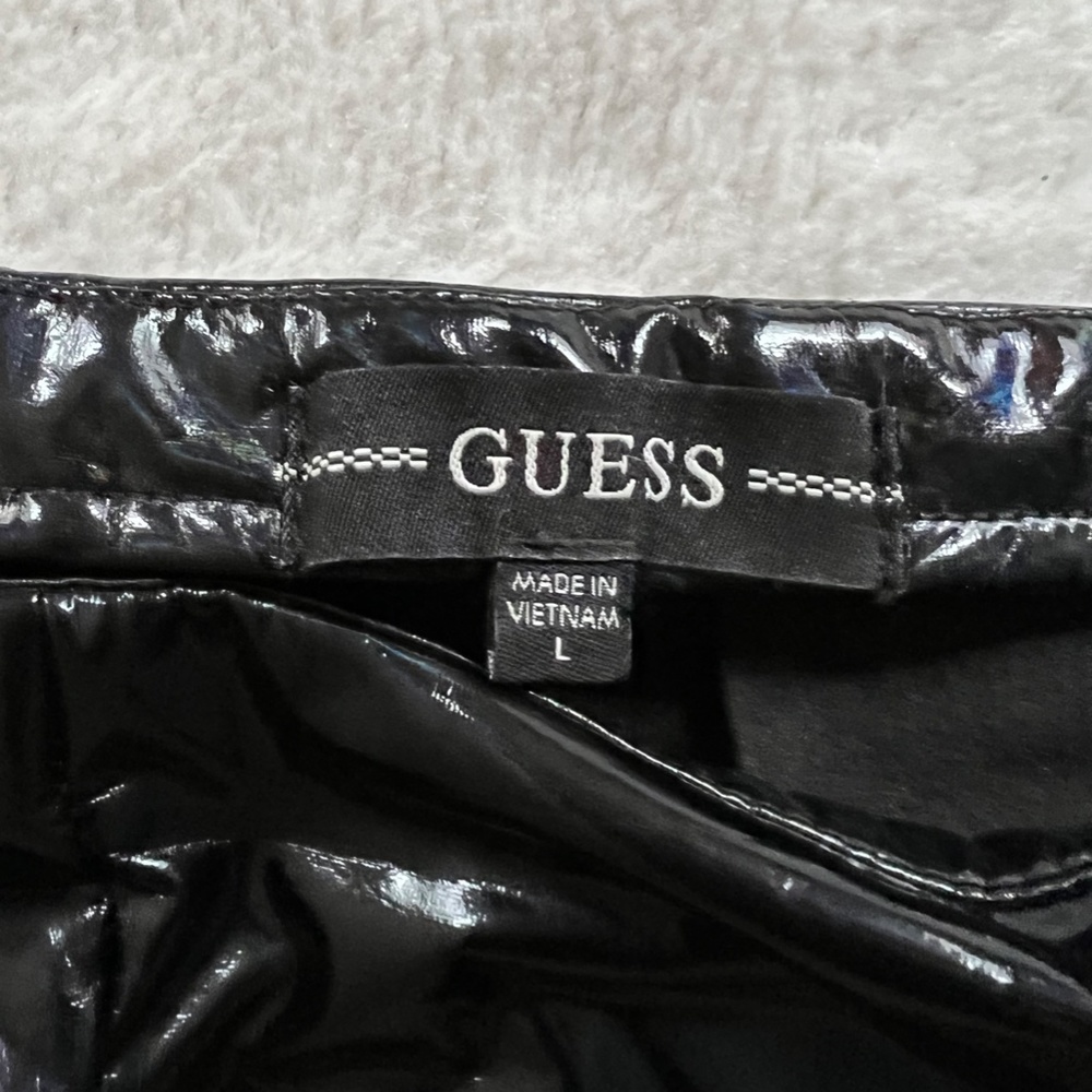 Guess patent leather pants